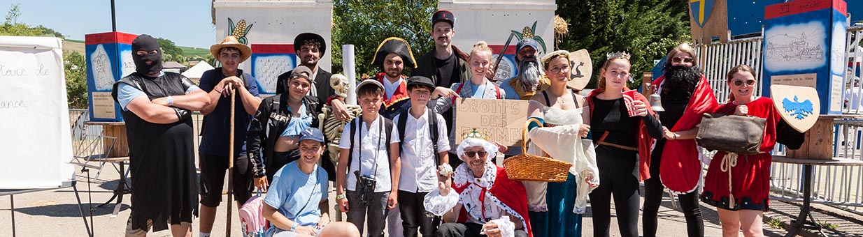 La mascotte de l'équipe de Melsheim 